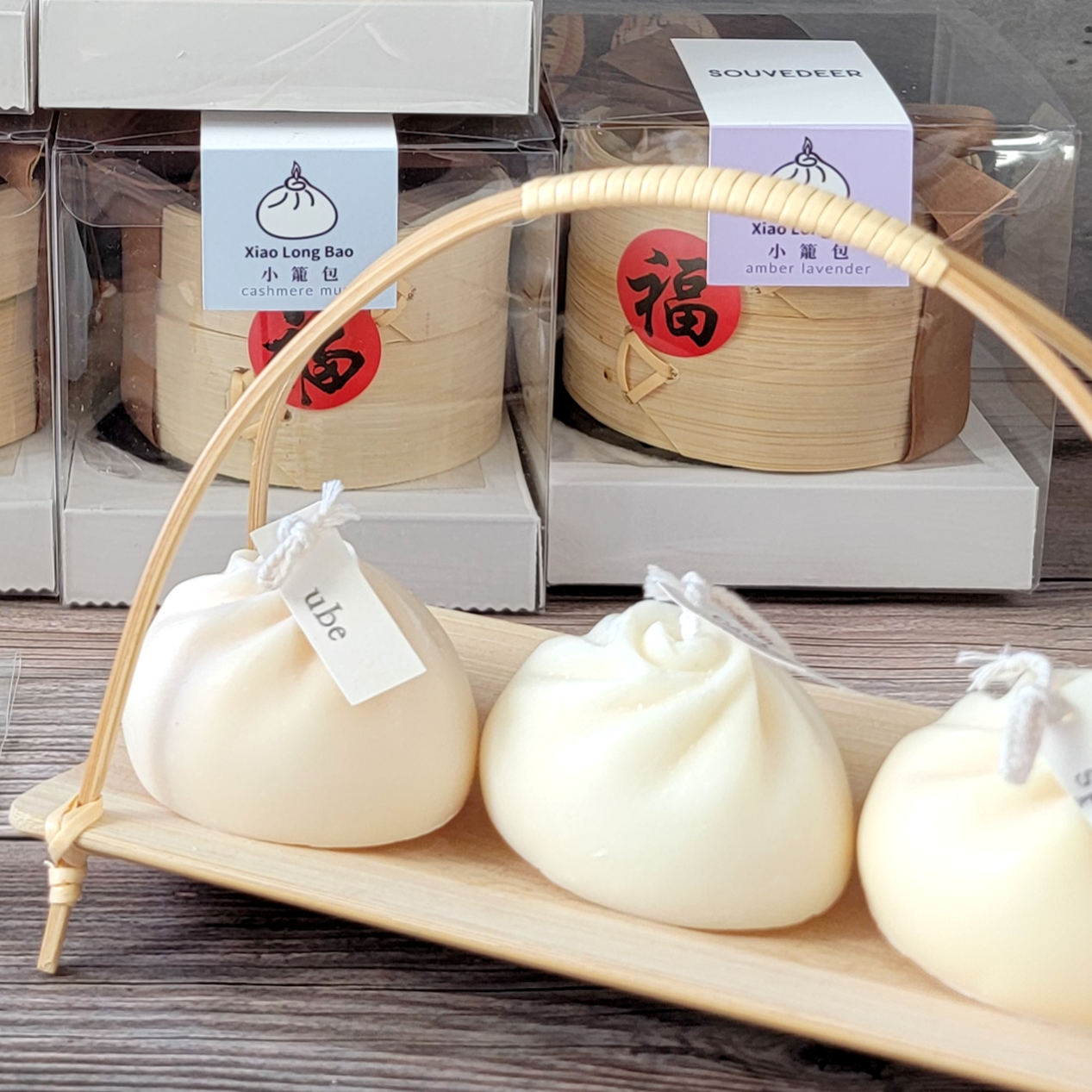 丹鹿SouveDeer - Wholesale Novelty Candle - Xiao Long Bao Soy Candle (NO steamer)1