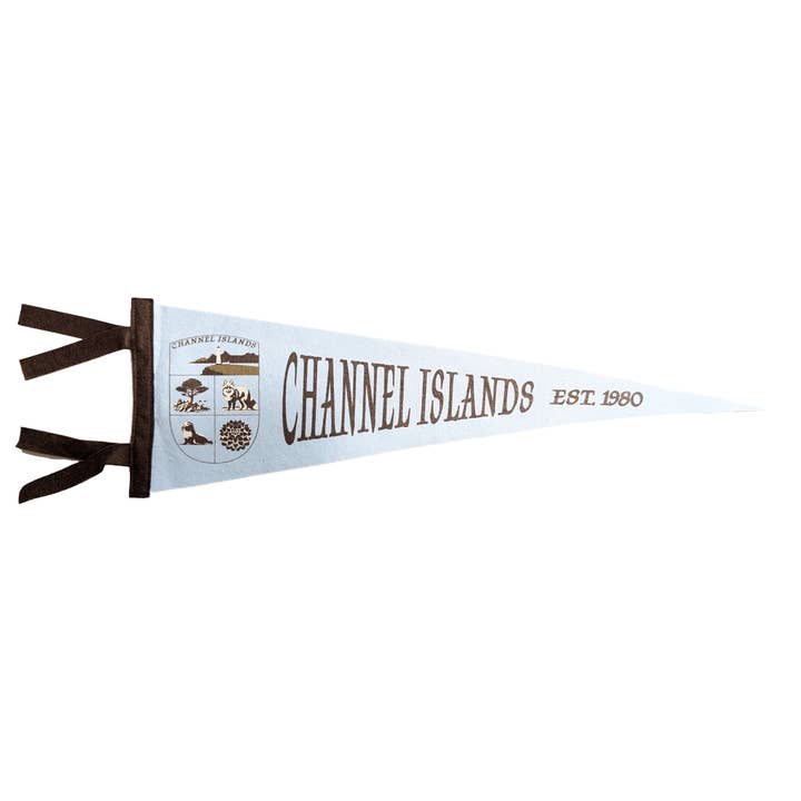 Channel Islands Pennant for wholesale by Weekend Trip Designs