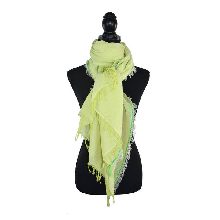 Rory Solid Cotton Scarf for wholesale by Dupatta Designs