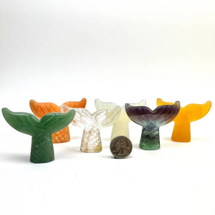 Mermaid Tail | 50-60mm | Choose Stone for wholesale by Pelham Grayson Rose