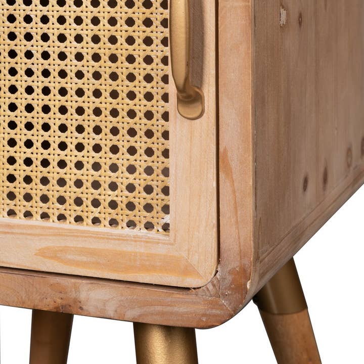 Statements by J - Wholesale Cabinet - Shia Tall Cane Accent Cabinet