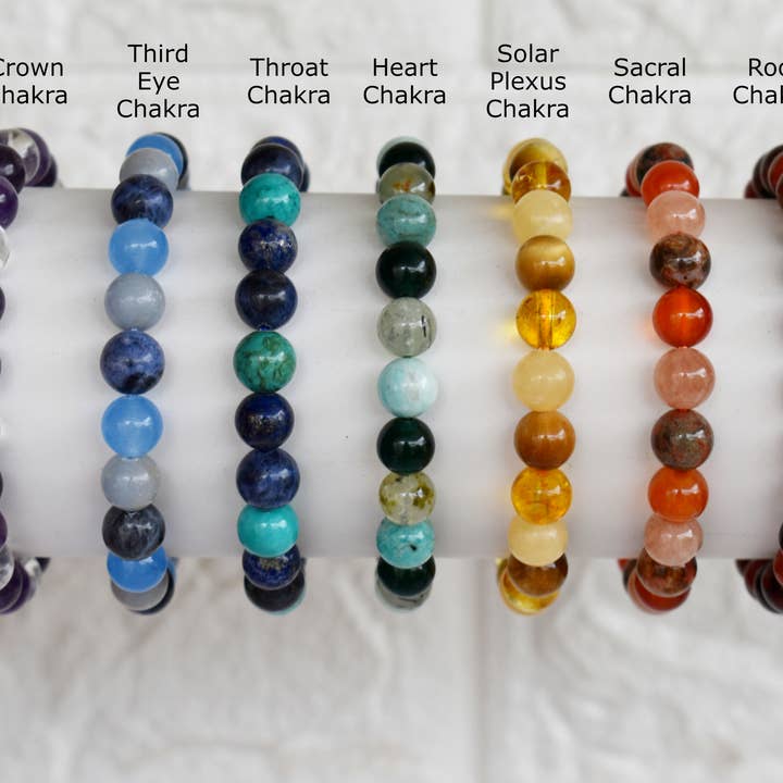 Soothing Crystals - Wholesale Beaded bracelet - Healing Bracelets | SACRAL Chakra | Gemstone Bracelets 2