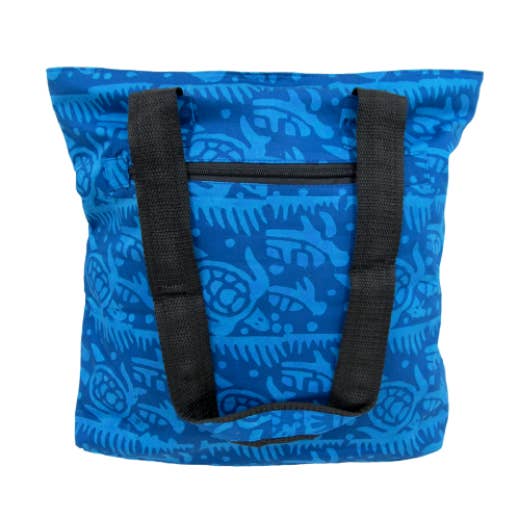Unique Batik Fair Trade - Wholesale Tote bag – Women's - Batik Turtle Tote Bag
