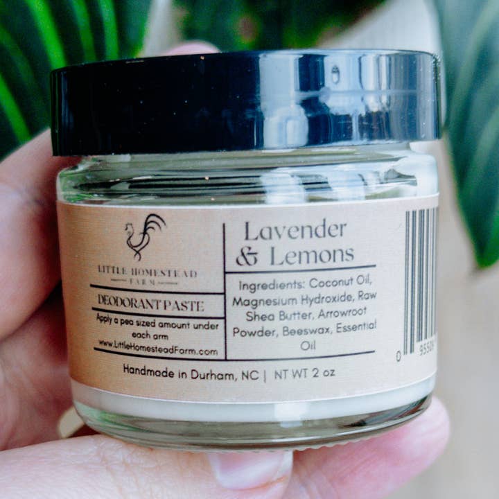 Little Homestead Farm - Wholesale Deodorant - Unisex - Deodorant Paste1