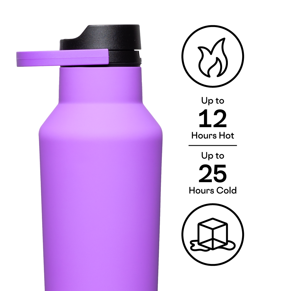 CORKCICLE - Wholesale Water Bottle - Sport Canteen - 20oz Varsity Purple2