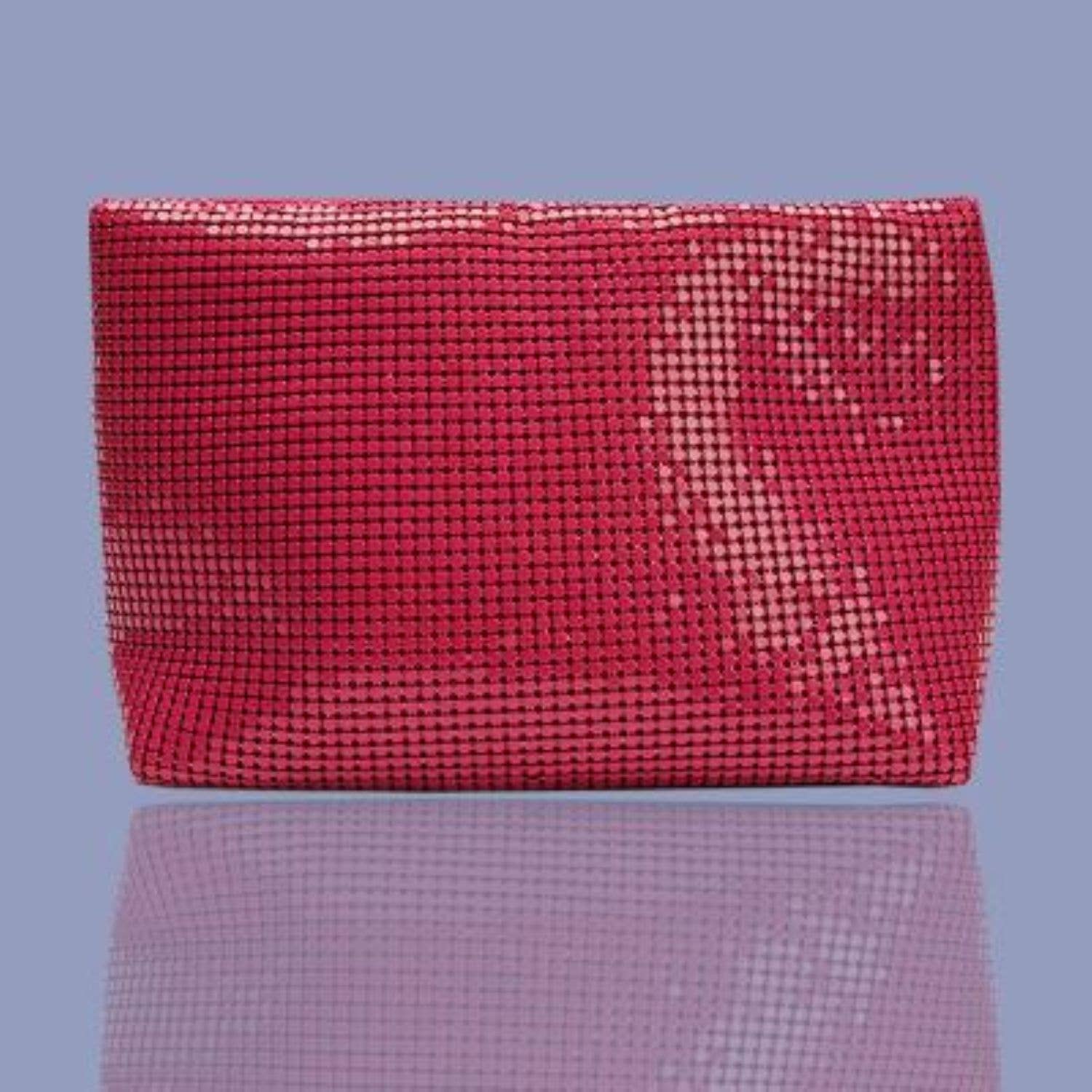 LAV-iSH/AIDANGUS PTY LTD - Wholesale Pouch – Women’s - Aluminium Glomesh Fuchsia Pouch0