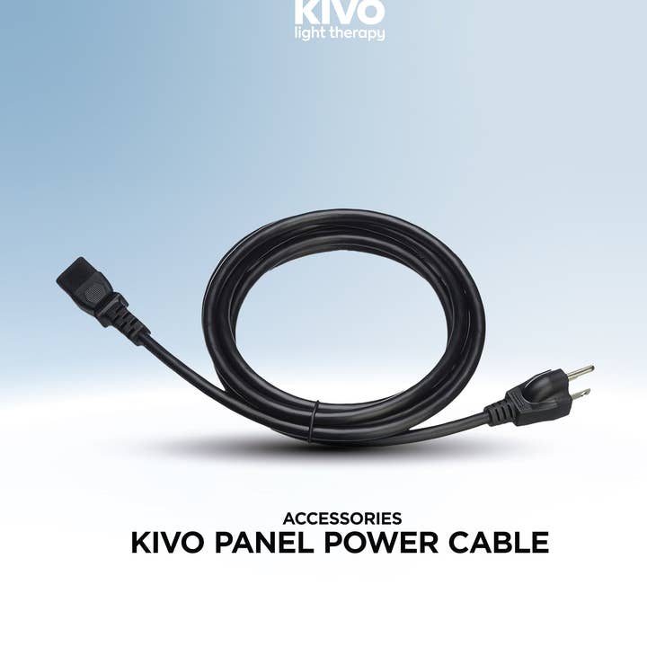 Cavo di alimentazione Kivo per la vendita all'ingrosso da parte di Kivo Red Light Therapy