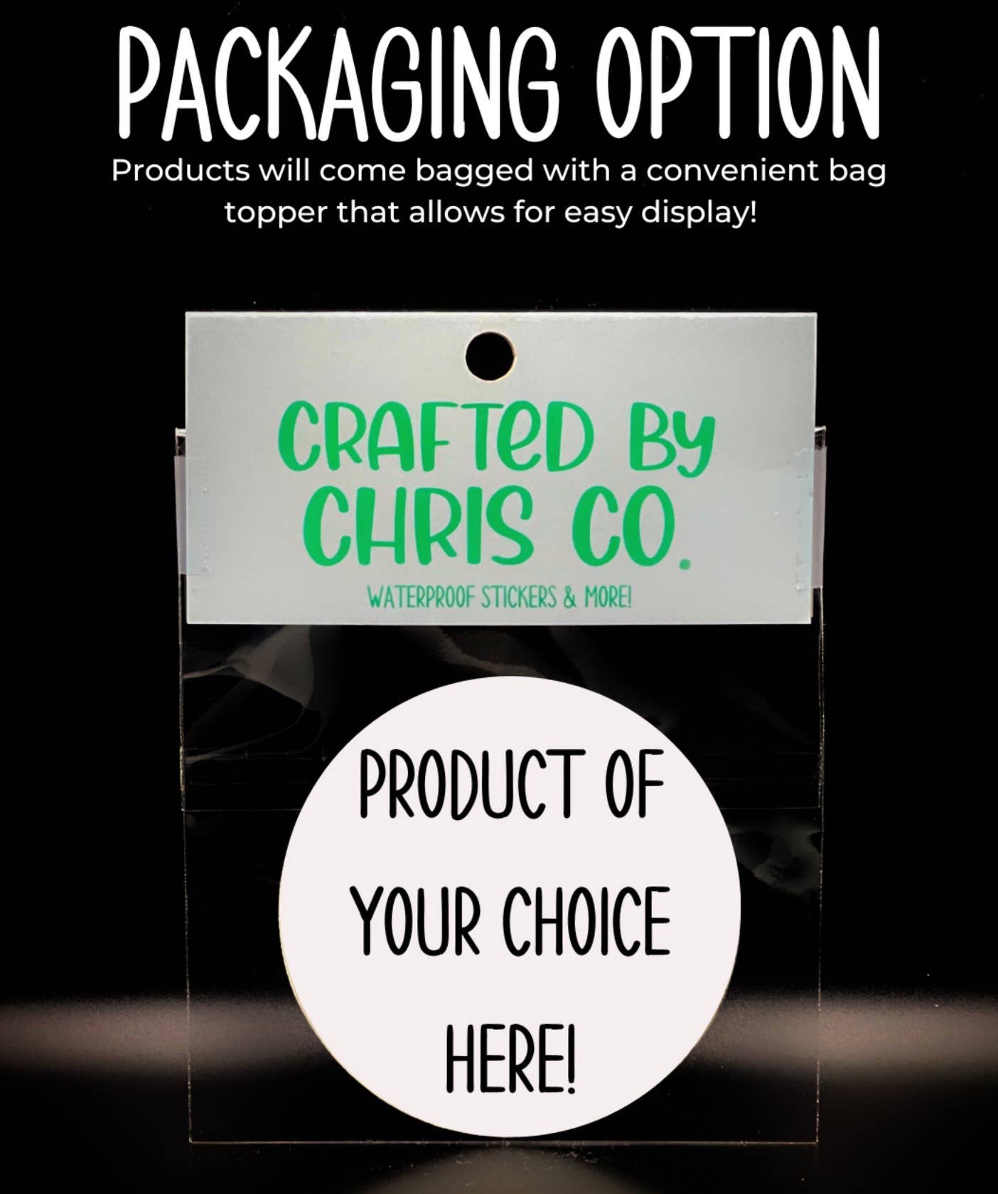 Crafted by Chris Co. - Wholesale Sticker - Tennessee Waterproof Sticker2