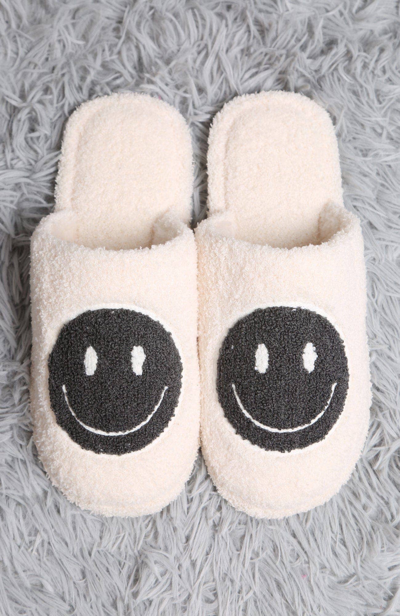 MiMi Wholesale - Wholesale Slippers - Women's - JCL4207 Super Lux Color Smiley Face Slippers3