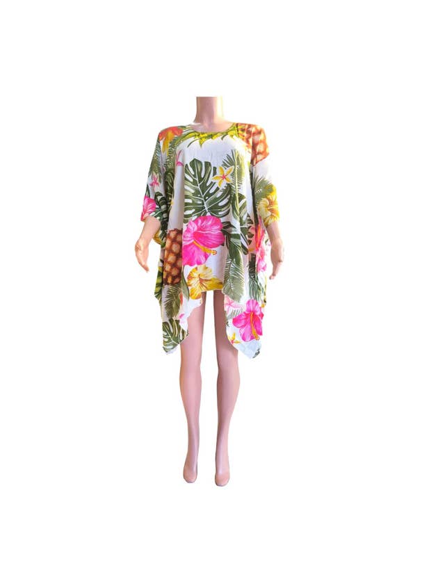 DK Hawaii - Wholesale Dress - Women's - Poncho Dress 3
