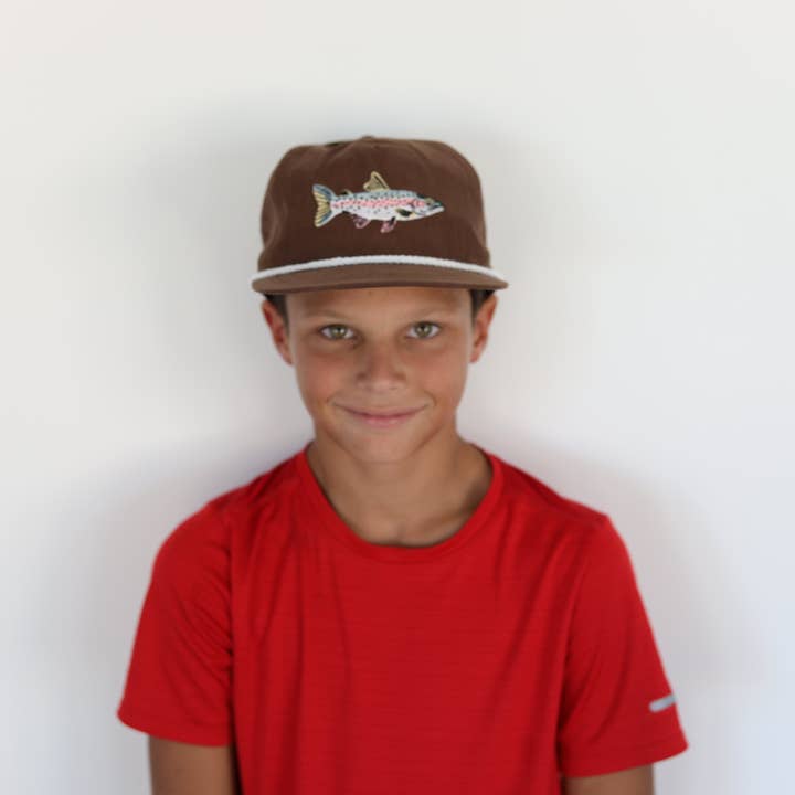 Lischka Brothers - Wholesale Baseball cap – Kids - Rainbow Trout Hat4