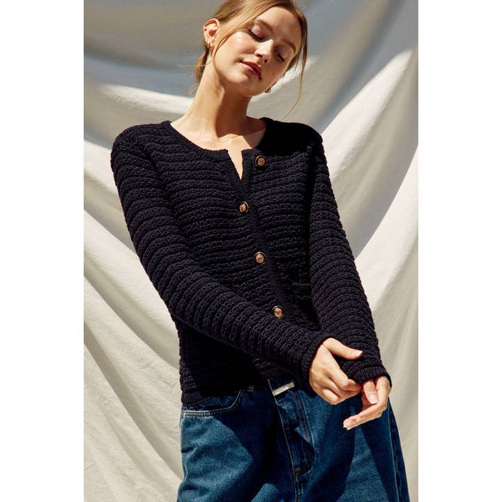 Dress Forum - Wholesale Cardigan - Women's - Refined Knitted Cardigan17