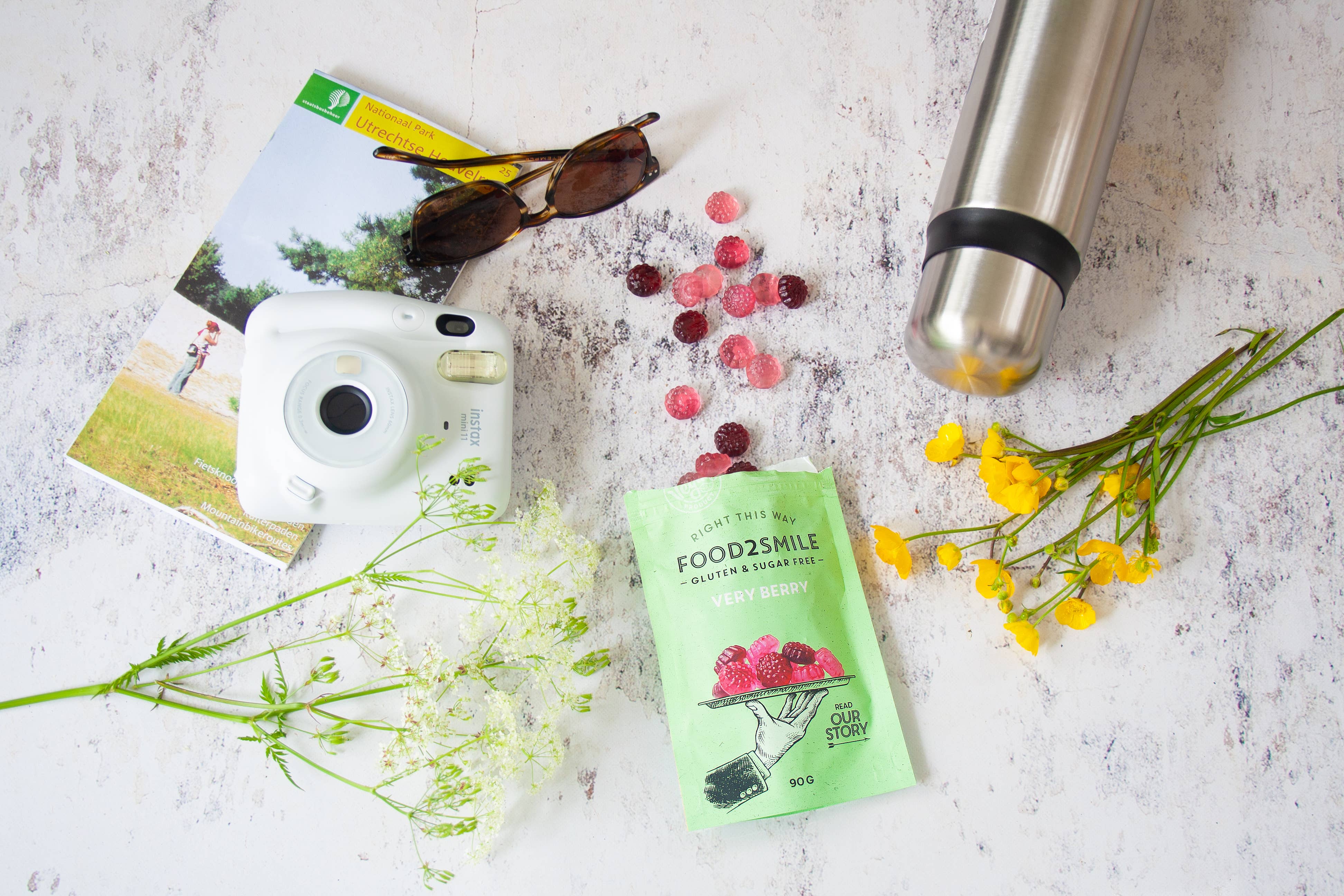 Food2Smile – wholesale Gelégodis – Sockerfria godisar med bärsmak | Very Berry 8x90 gram3