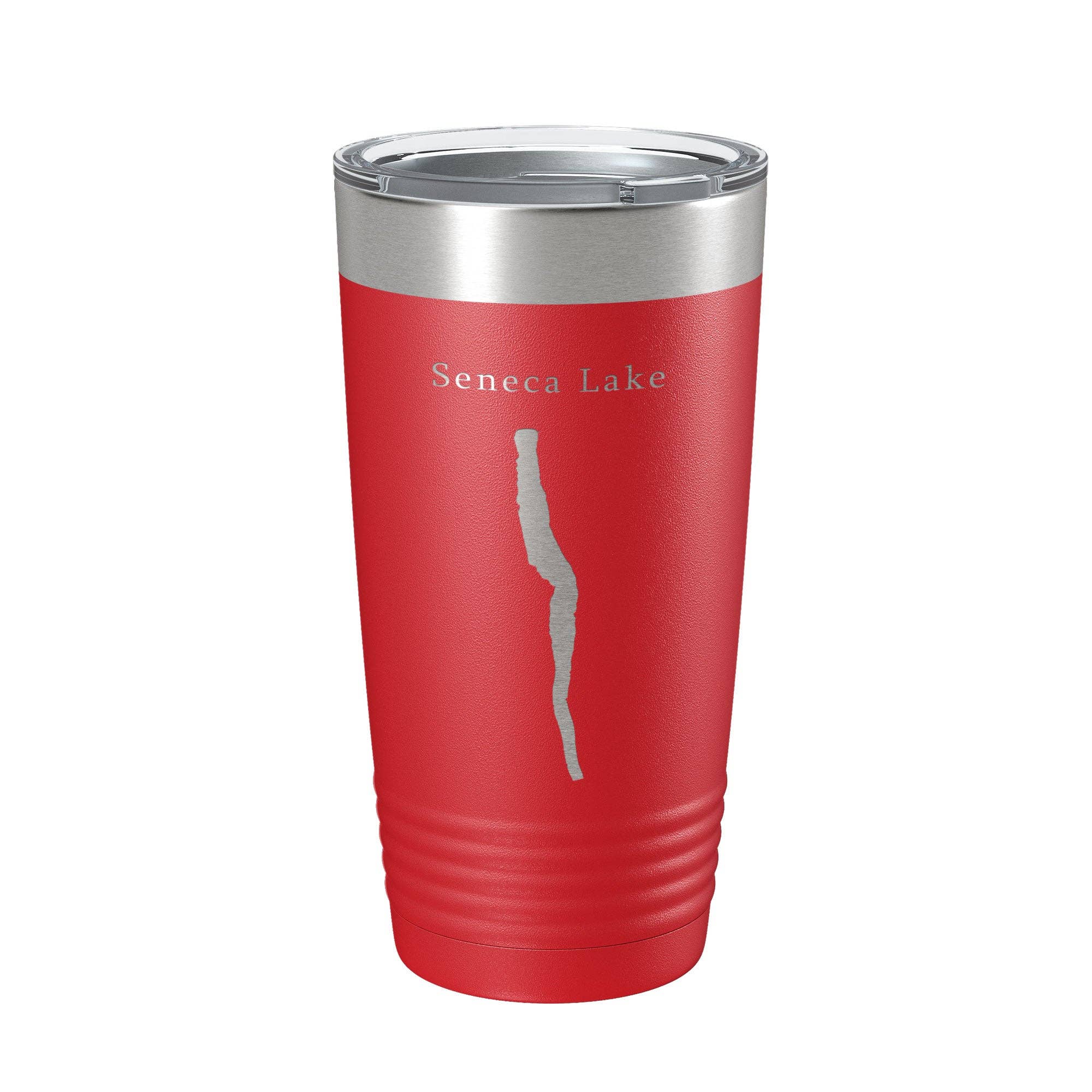 CarveBright - Wholesale Geïsoleerd drinkgerei - Seneca Lake Map Tumbler reismok geïsoleerde lasergegraveerde koffiekop New York 20 oz6