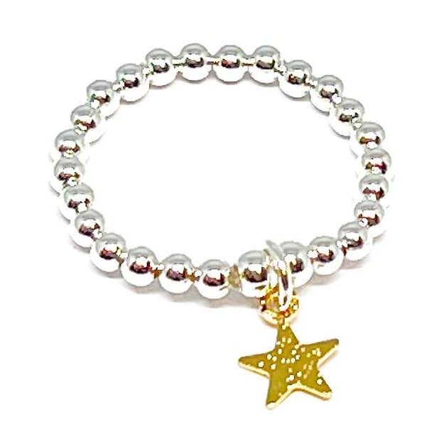 Rachel Henley Sterrenring - Goud voor wholesale door Clementine Jewellery