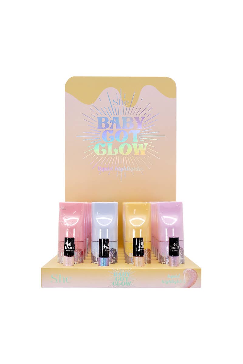 PINEAPPLE Beauty – Engroshandel Makeup highlight – Makeup She LH1064 Baby Got Glow Flydende Highlighter - 241