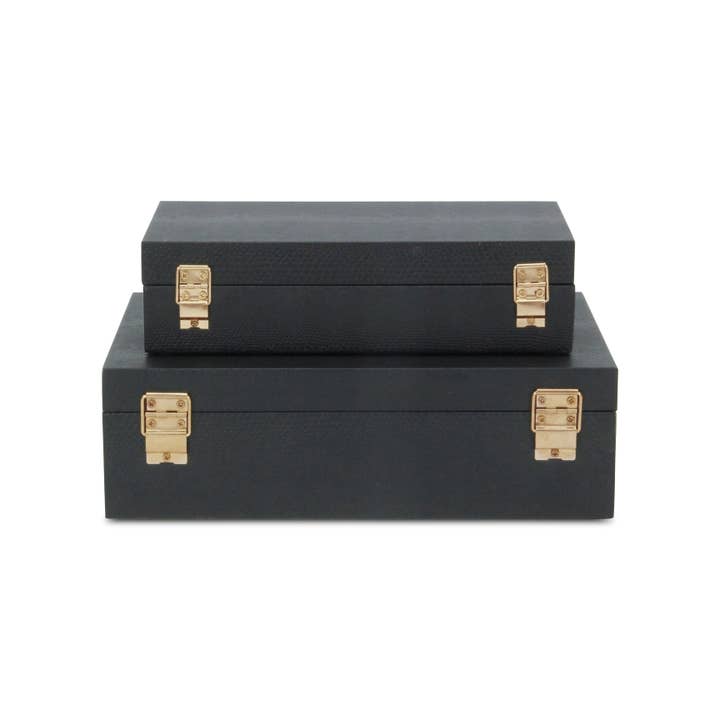 Cheungs Home Decor - Wholesale Jewelry Box/Organizer - Lusan Rectangular Decorative Box Set70