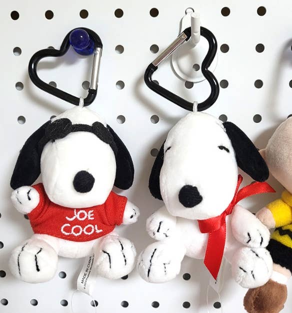 K-Wonderland - Wholesale Keychain - Unisex - Peanuts Snoopy Joe Cool Key Chain Bag Charm Ring 7