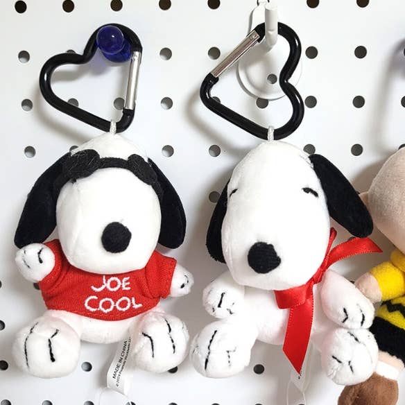 K-Wonderland - Wholesale Keychain - Unisex - Peanuts Snoopy Joe Cool Key Chain Bag Charm Ring 7