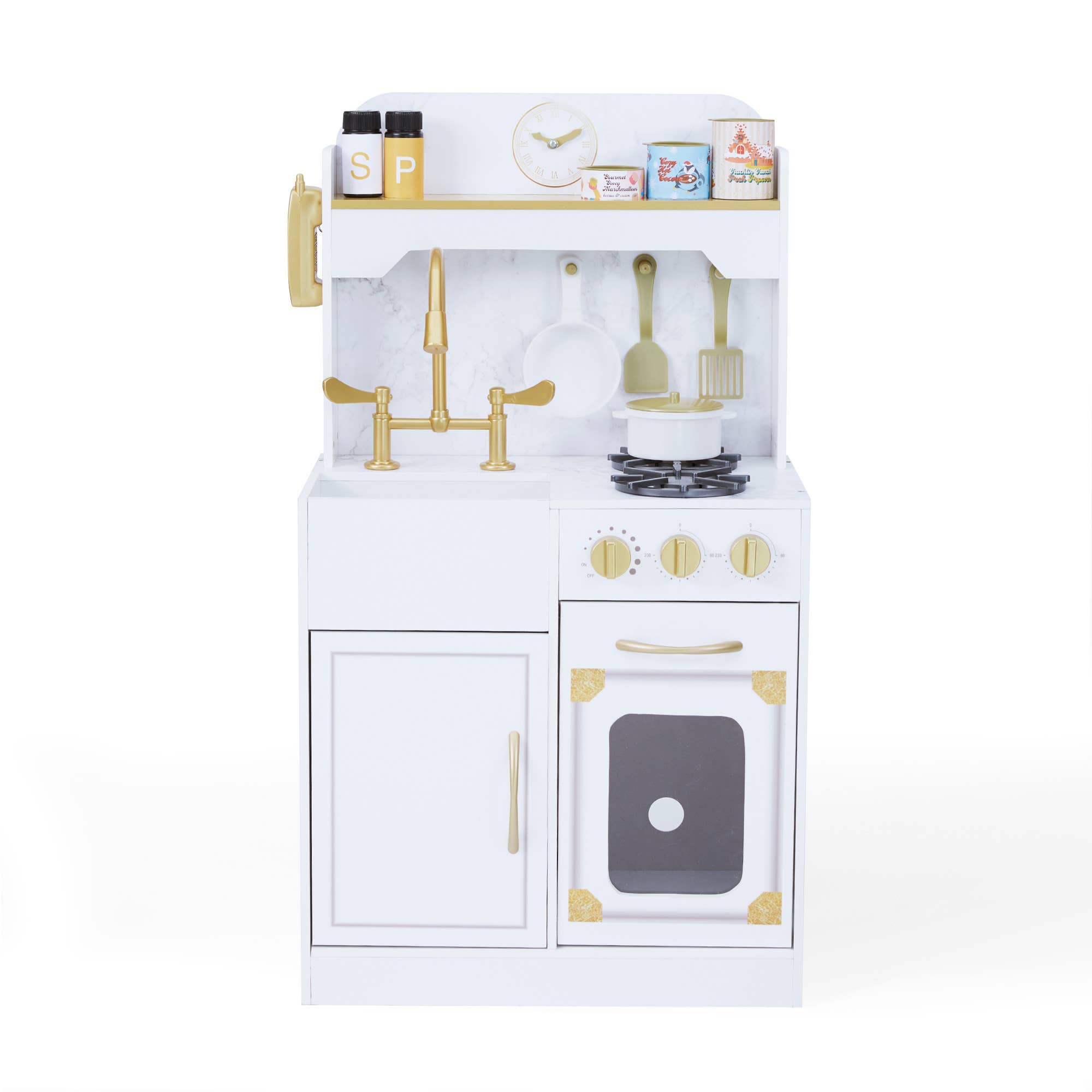 Versailles Petite Classic Play Kitchen - White for wholesale on Faire0