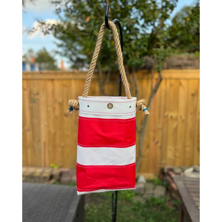 NautiBagsUS - Wholesale Tote Bag - Women's - Sailcloth Lighthouse Bucket Bag #41