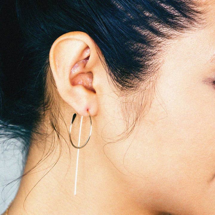 Boucles d'oreilles Geo Post pour la vente par Katrina O'Day Designs