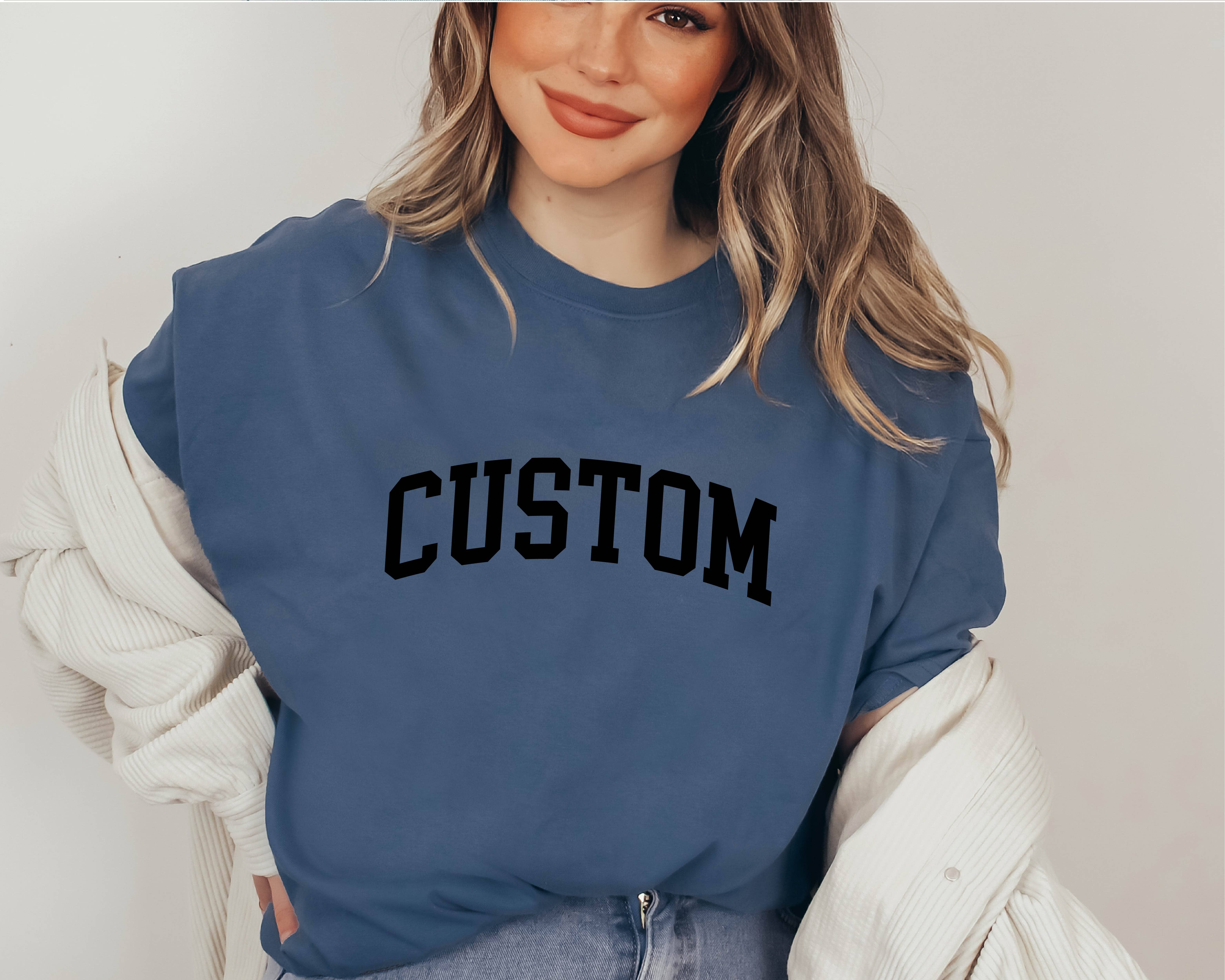 P E T I T R U E – wholesale Screen printed t-shirt – Women′s – Custom Printed Logo Tee Shirt - Custom Text/Artwork Tshirt4