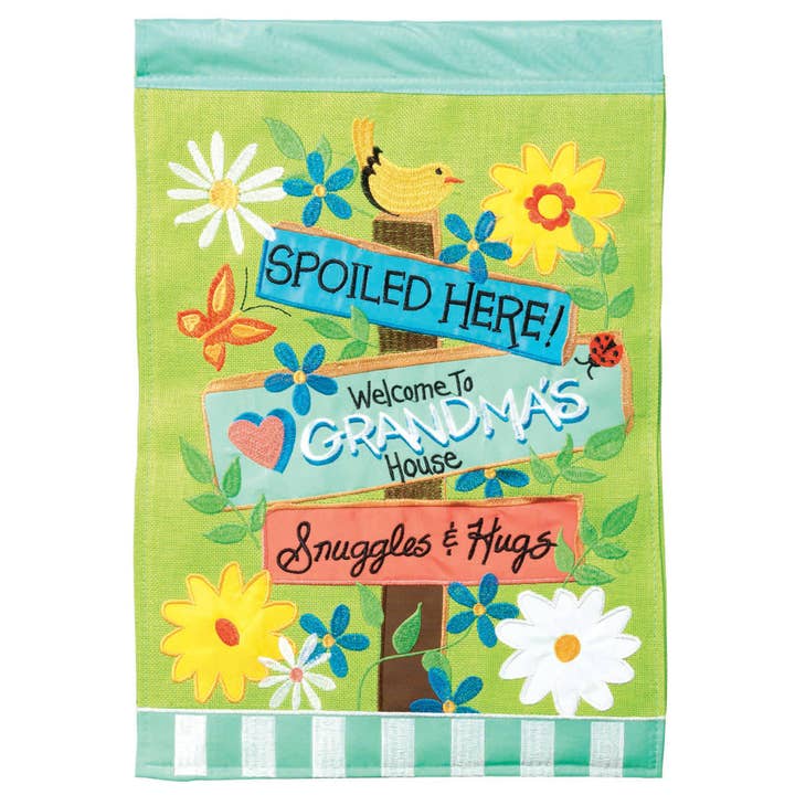 😲 Drapeau Welcome To Grandmas House 29x42 pour la vente par Dicksons