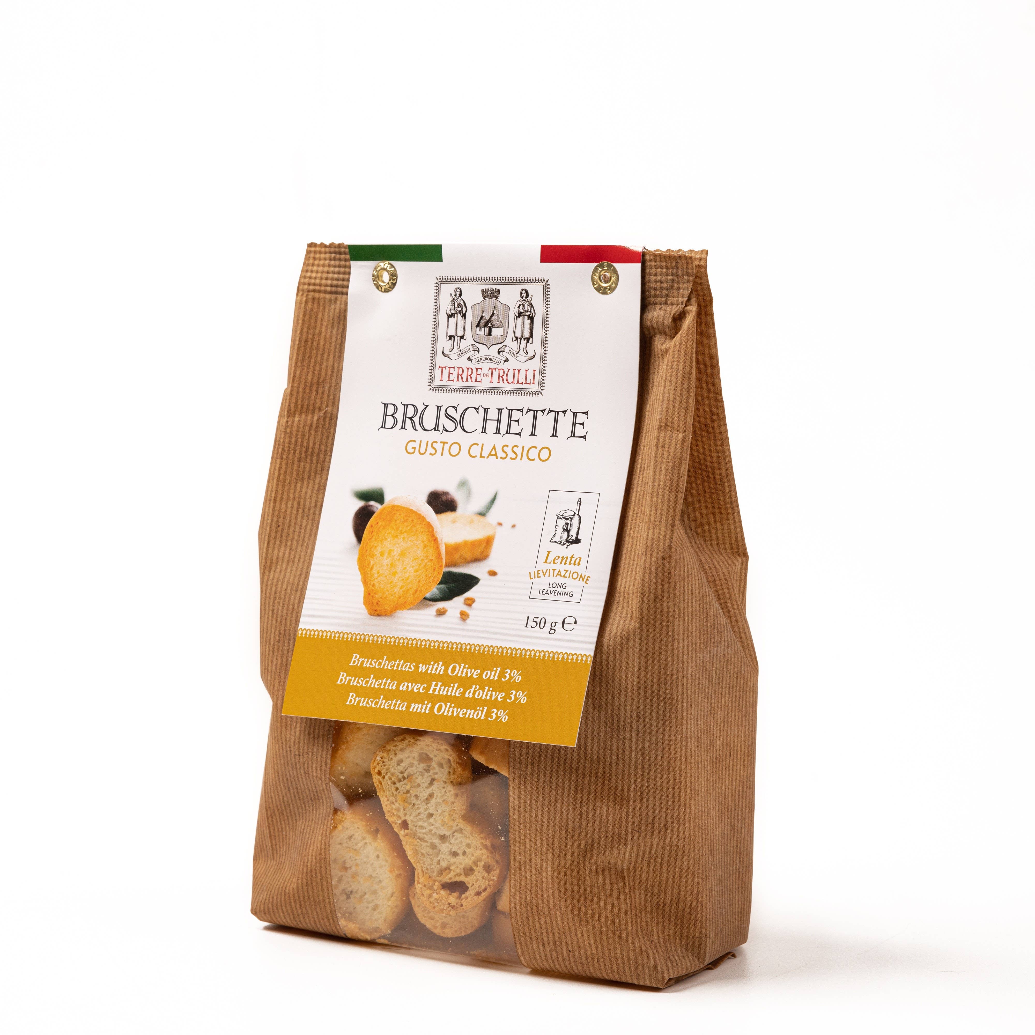 Terre dei Trulli - Wholesale Bread Mix - Classic Taste Baked Bruschetta 150g - Made in Italy3