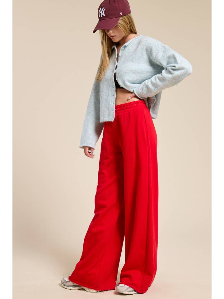 Mimosa - Wholesale Lounge Sweatpants/Joggers - Women's - Wide Leg Cotton Jogger Sweatpants21