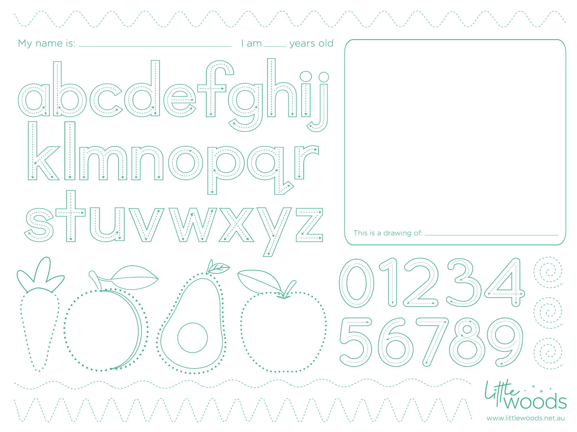 Little Woods - Wholesale Placemat - Reusable Activity Mat | Silicone Placemat4