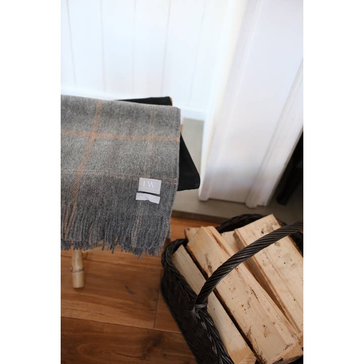 Linen Way Inc. - Wholesale Throw Blanket - Awenda Alpaca Throw