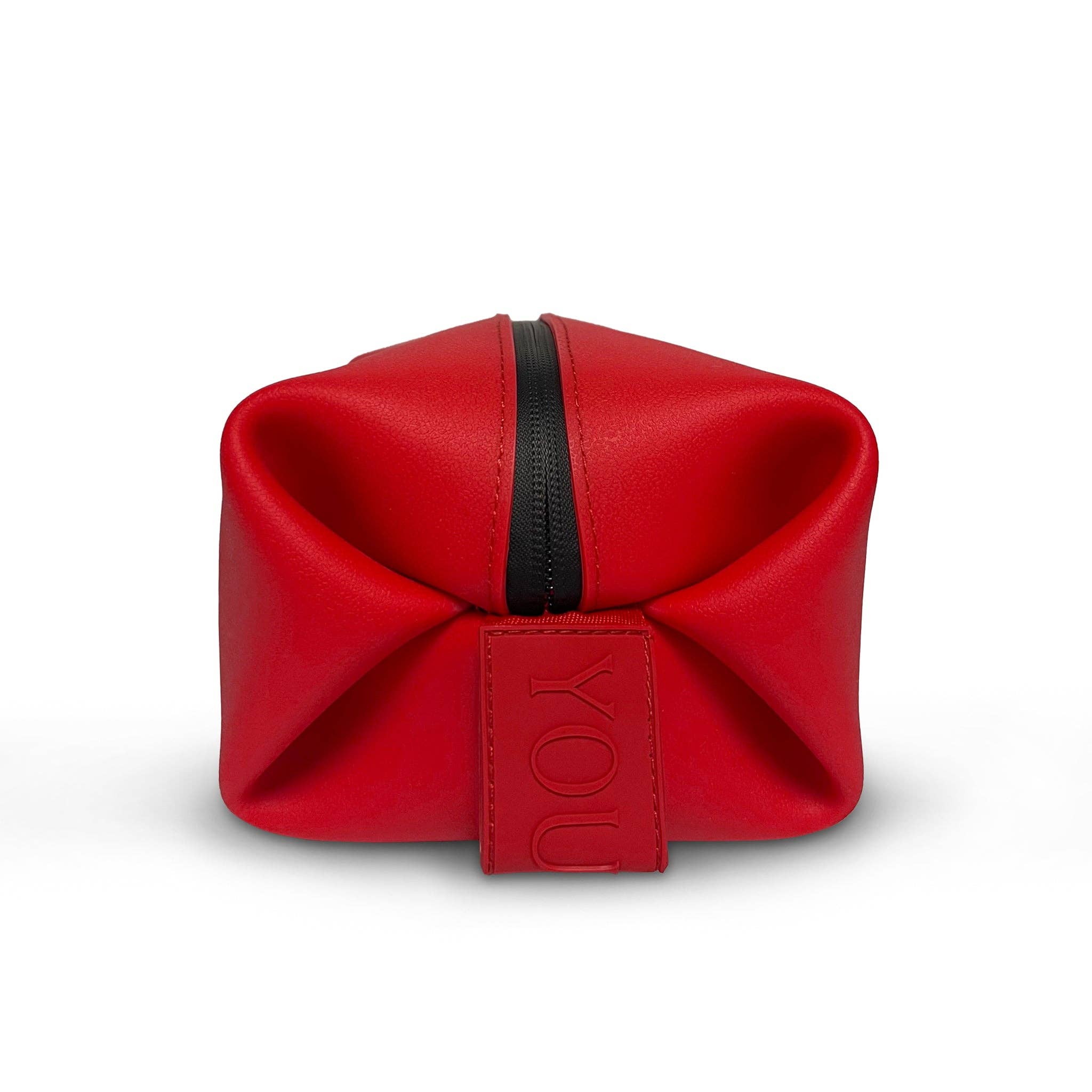 YOUZEY - Wholesale Toiletry Bag - Unisex - The Titan - Silicone Toiletry Bag - Red3