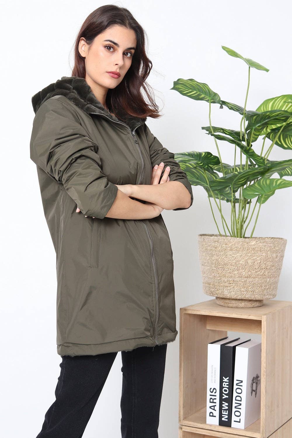 SOFTY - Wholesale Raincoat - Women's - Camille Waterproof Jacket12