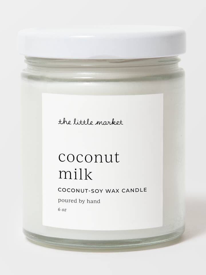 Mini-bougie - Lait de coco pour la vente par The Little Market
