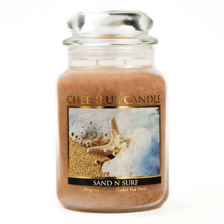 A Cheerful Giver - Wholesale Jar/Filled Candle - Cheerful Candle (24oz.) – Sand N Surf
