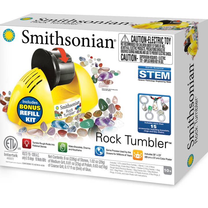 Smithsonian Rock Tumbler for wholesale by Toysmith