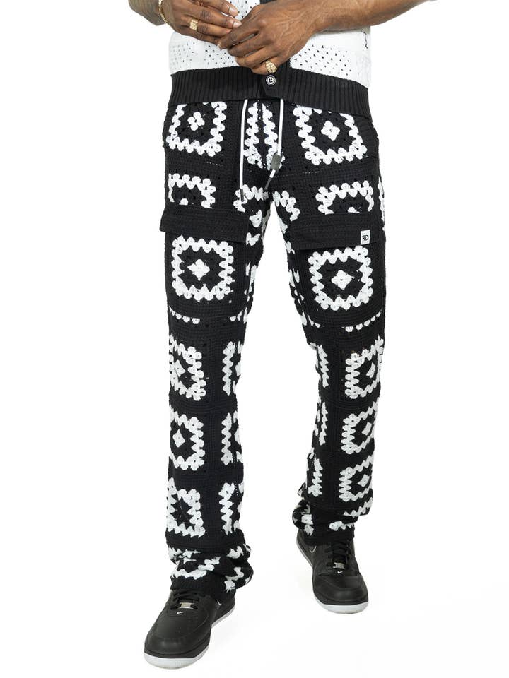 F1742 Nuevo Riche Pants - Black for wholesale by Makobi