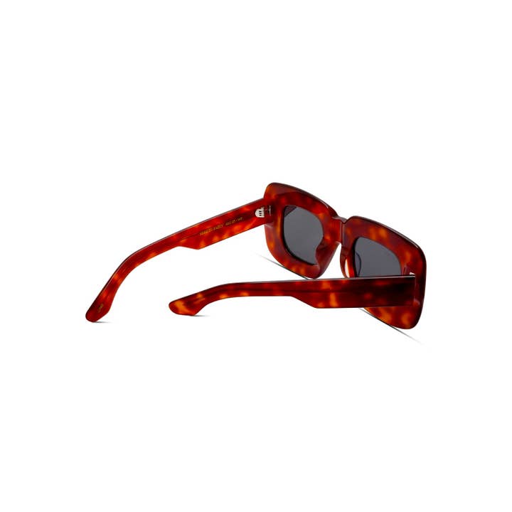 MOXLOX - Wholesale Sunglasses - Unisex - Life of the Party - Cognac/Grey2