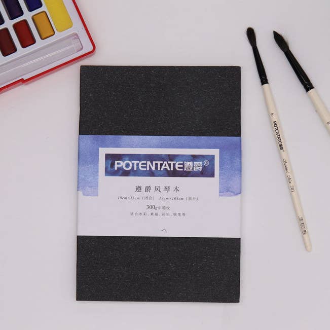 Accordion Fold Artist Journal for wholesale by Tri-Art Mfg.