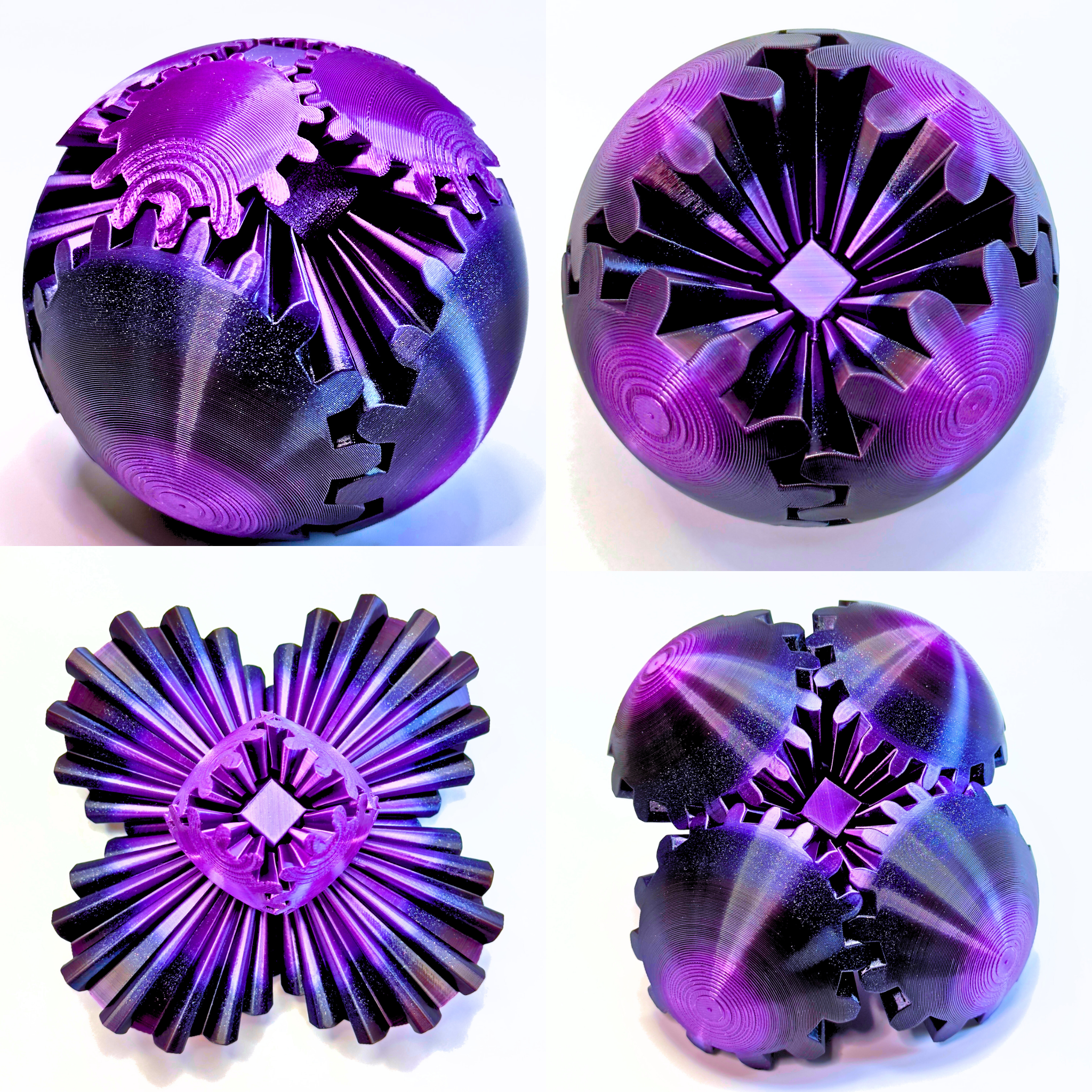 Dragon Fidgets – wholesale Fidget Toy - Barn – Liten kugghjulsboll som fidget-leksak3