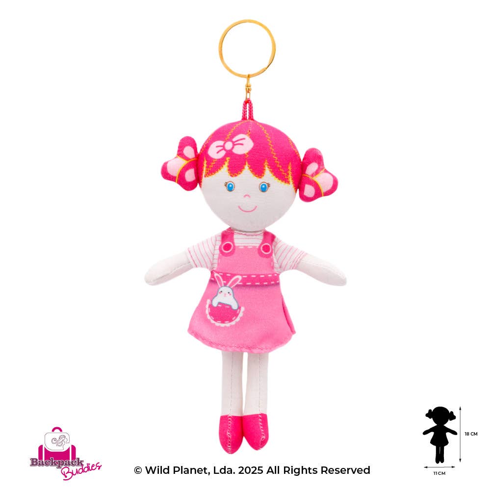 Wild Planet - Wholesale Keychain - Kids - Display with 32 Assorted Pieces Backpack Buddies 7