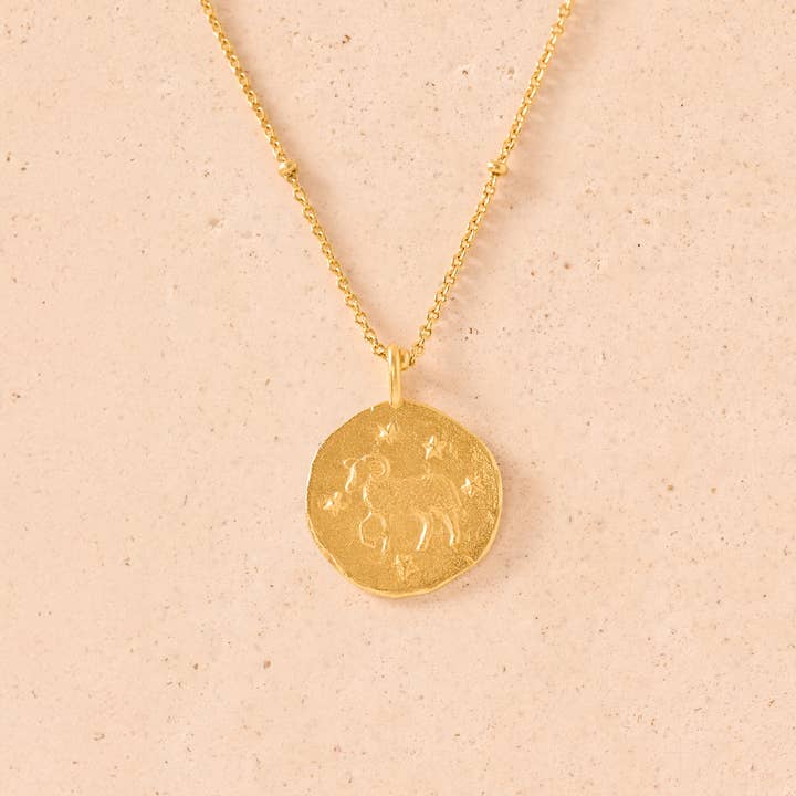 Agapée Jewelry - Wholesale Pendant/Charm Necklace - Zodiac Necklace | Jewelry Gold Gift Waterproof