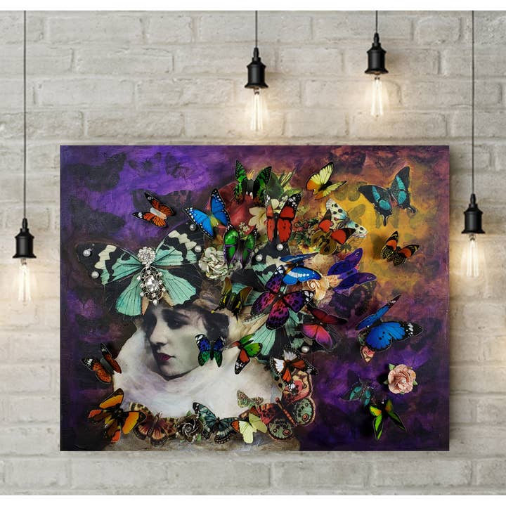 Wings Canvas Wrap Print for wholesale by Laura's Musing