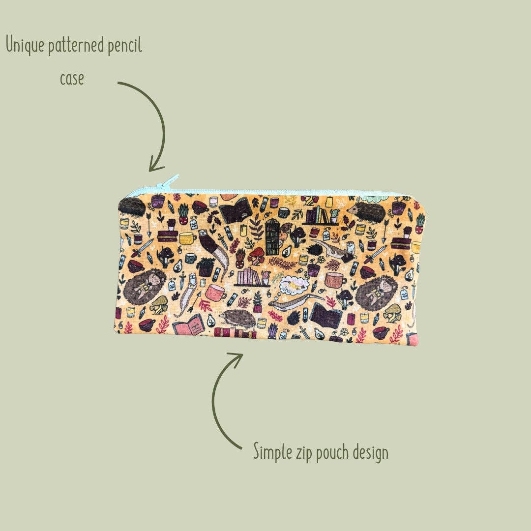 Tahlia Paige – wholesale Pencil case/pouch – Woodland Readers Pencil Case1