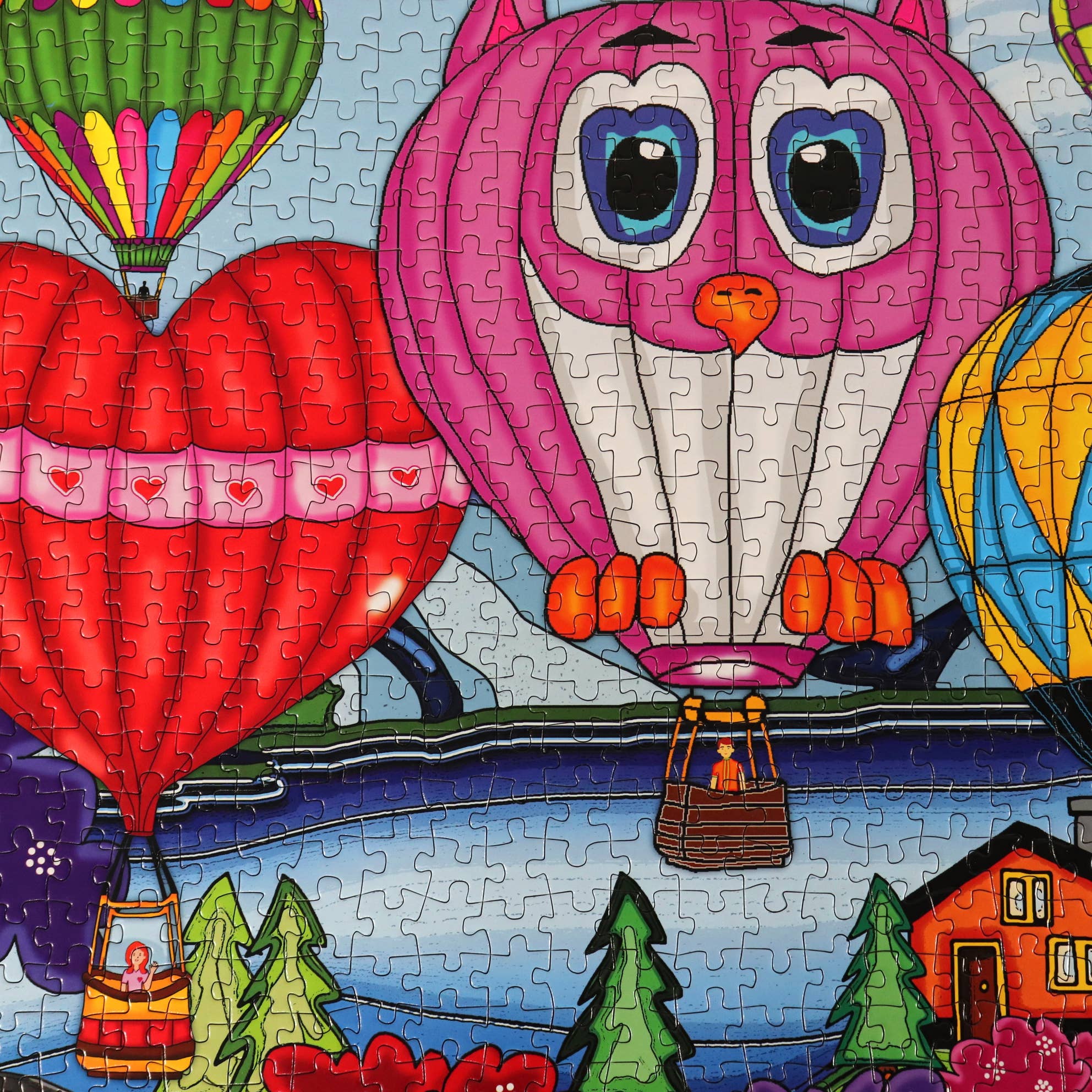 JaCaRou Puzzles Inc. - Wholesale Puzzle - Adult - Hot Air Balloon Festival 2000pcs Jigsaw Puzzle2