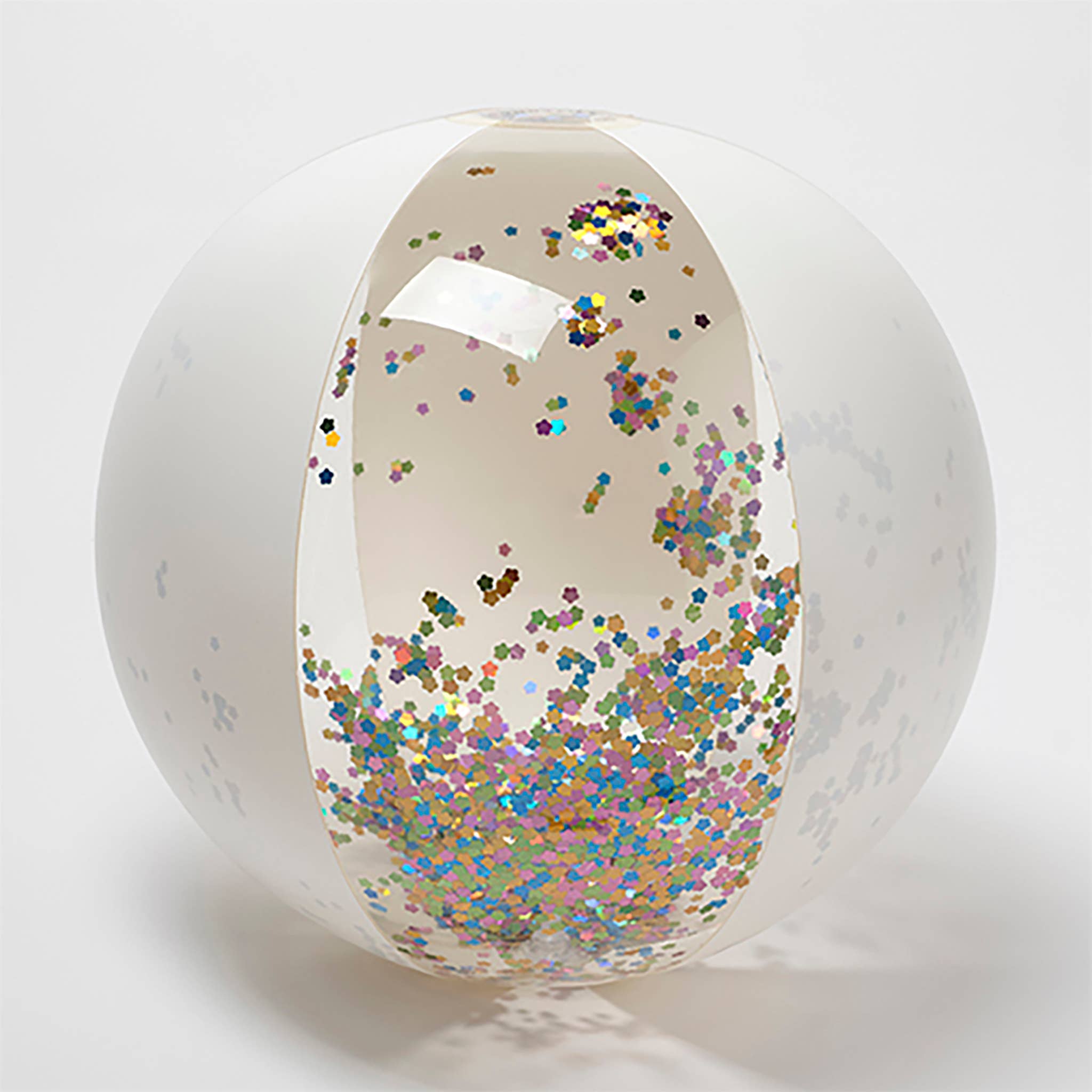 Sunnylife - Wholesale Inflatables - Inflatable Beach Ball Cotton Candy Glitter2