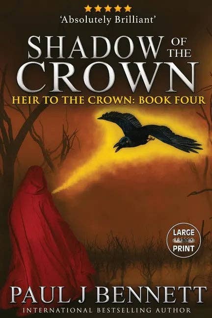 Books by splitShops - Wholesale Fantasy Novel - Shadow of the Crown: Large Print Edition - Paperback0