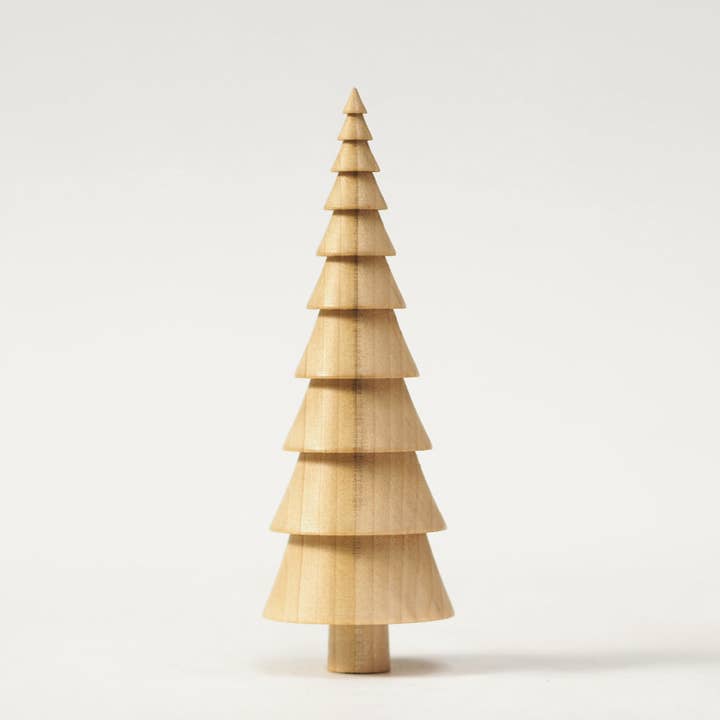 The Arboretum - Wholesale Christmas Decoration - Spruce - Hand made wooden table top tree ornament5