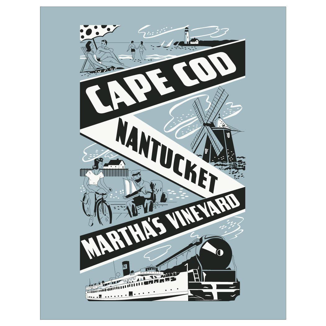 Fridgedoor - Wholesale Magnet - 2.5'' x 3.5'' Cape Cod, Nantucket, Martha's Vineyard Travel Magnet0